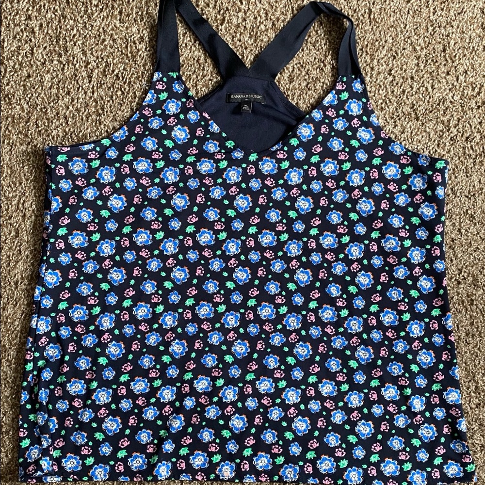 Floral Dressy Tank